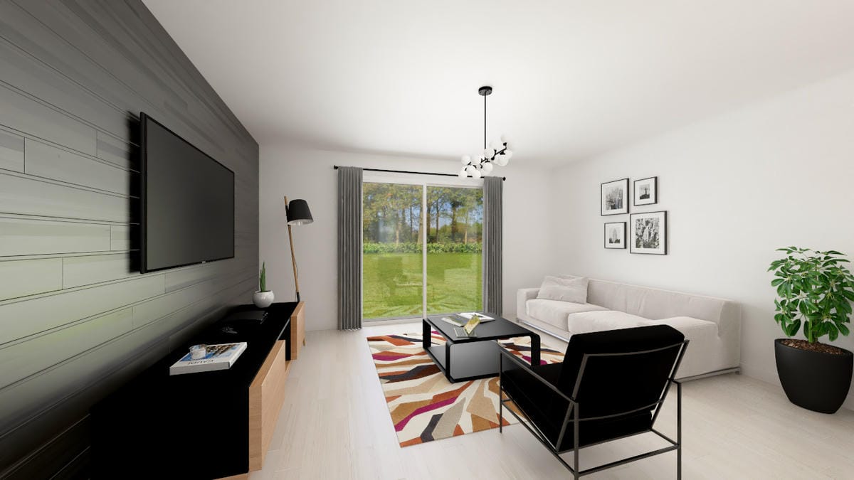 Vue intérieure 3D Hestia Family City